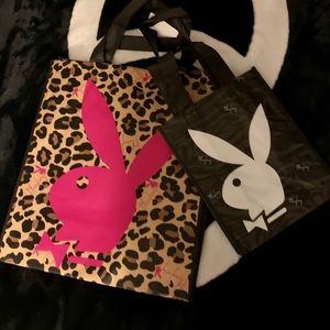 Rare Playboy Tote Shopping Bags